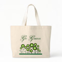 GO GREEN Elegant Tote Bag
