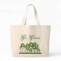 GO GREEN Elegant Tote Bag