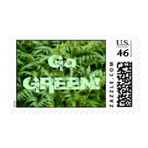 "Go Green" Environment Save the Planet Postage NEW postage by sexyshirts2 "Go Green" Environment Save the Planet Postage NEW postage