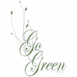 Go Green Floral shirt