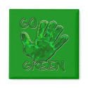 go green for Earth magnets by nefera go green for Earth magnets