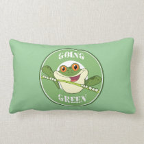 Go Green Frog pillows