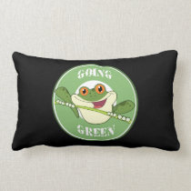 Go Green Frog pillows
