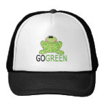 GO GREEN Frog Trucker Hat