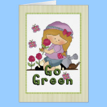 Go Green Garden cards