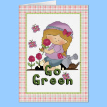 Go Green Garden cards