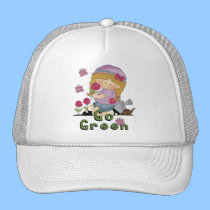 Go Green Garden hats