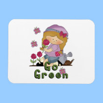 Go Green Garden magnets