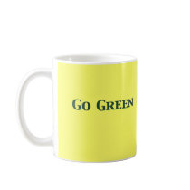 Go Green Gifts mugs by Funny_Gifts Go Green Gifts mugs