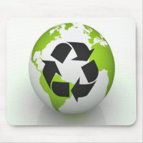 GO Green Globe Mousepad