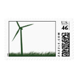 Go Green, Go Clean, Go Renewable Stamp
