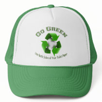 Go Green Hat by FishTs.com
