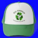 Go Green Hat by FishTs.com