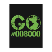Go Green HTML RGB Postcards