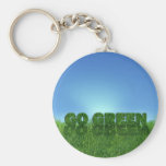 Go green key chain