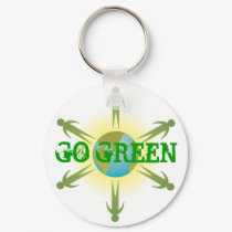 Go Green Keychain