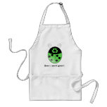 Go green!, ladybug aprons