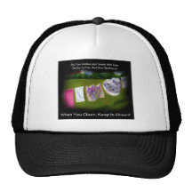 Go Green: Laundry on Line Artwork: breeze, wind Hats