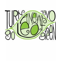 Go Green Leaf Ladies T-shirt