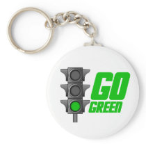 Go Green Light Keychain