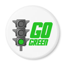 Go Green Light Magnets