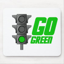 Go Green Light Mouse Pads