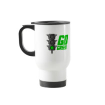 Go Green Light Coffee Mug
