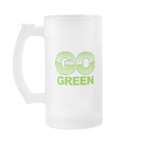 Go Green Logo Coffee Mugs