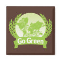 Go Green Magnet