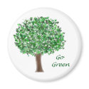 Go Green Magnet by dawnlopez331 Go Green Magnet