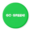 Go Green! magnets by drewamorrison Go Green! magnets