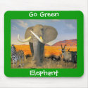 Go Green Mousepad by imperfectiomism Go Green Mousepad