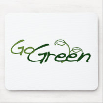 Go Green mousepads by worldsfair Go Green mousepads