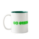 Go Green mugs