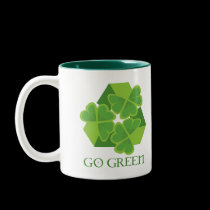 Go Green! mugs