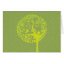 Go Green Notecard by thecitymix Go Green Notecard