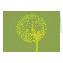 Go Green Notecard by thecitymix Go Green Notecard