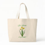 Go Green or Go Home!-Charity. Green Initiative Tote Bag