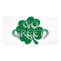 go green photo cards by divebargraphics go green photo cards