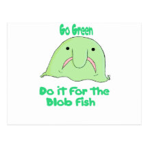 Go Green Post Card