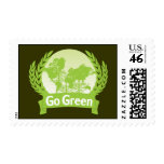 Go Green Postage stamps