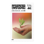 Go Green Postage Stamp