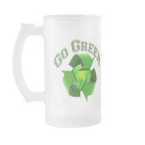 Go Green-Recycel Earthlings mugs by OutDoorWorld Go Green-Recycel Earthlings mugs