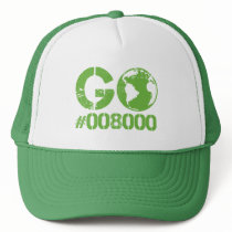 Go Green RGB CMKY Hat