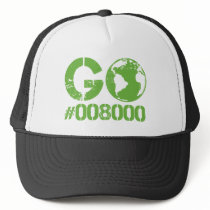 Go Green RGB Design hats