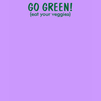 GO GREEN! - shirt by Horseshoes3 GO GREEN! - shirt