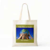 Go Green Shopping Bag by dress2b Go Green Shopping Bag