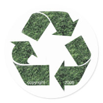 Go Green Sticker