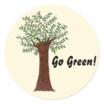 Go Green sticker
