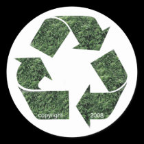 Go Green Sticker stickers